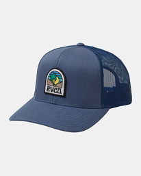 0 Sundowner Trucker Hat Blue AVYHA00555 RVCA