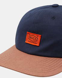 5 Chainmail - Strapback Cap for Men Purple AVYHA00586 RVCA