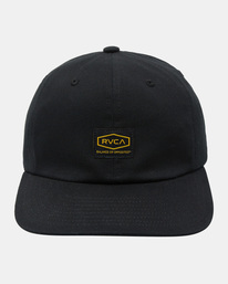 2 Dayshift - Snapback Cap for Men Black AVYHA00587 RVCA