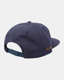 1 Letterman - Snapback Cap for Men Blue AVYHA00595 RVCA