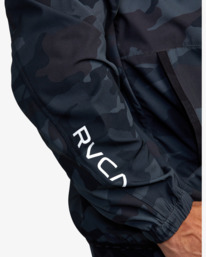 9 Yogger Zip-Up Hooded Jacket II Brown AVYJK00123 RVCA