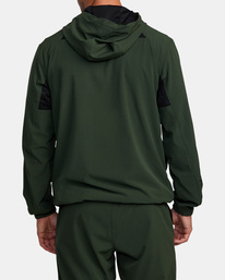 1 Yogger Zip-Up Hooded Jacket II Brown AVYJK00123 RVCA
