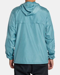 1 Meyer Packable Anorak Jacket Blue AVYJK00134 RVCA