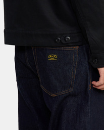 8 Day Shift Harrington Jacket Orange AVYJK00137 RVCA