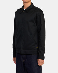 3 Day Shift Harrington Jacket Orange AVYJK00137 RVCA