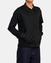 4 Day Shift Harrington Jacket Orange AVYJK00137 RVCA