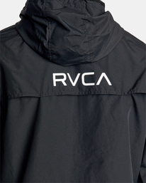 15 Outsider Packable Anorak Jacket Black AVYJK00148 RVCA