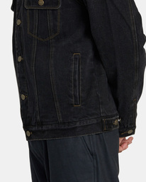 6 Waylon - Denim-Jacke für Männer Schwarz AVYJK00184 RVCA