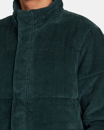 2 Townes - Corduroy Jacket for Men Green AVYJK00190 RVCA