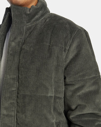 3 Townes Quilted Jacket Black AVYJK00190 RVCA