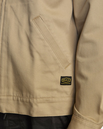 2 Day Shift Jacket Beige AVYJK00211 RVCA