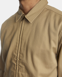 5 Day Shift Jacket Beige AVYJK00211 RVCA