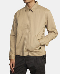 3 Day Shift Jacket Beige AVYJK00211 RVCA