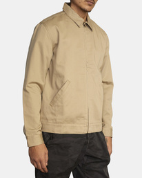 4 Day Shift Jacket Beige AVYJK00211 RVCA