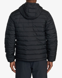2 Packable Puffa Puffer Jacket Black AVYJK00230 RVCA