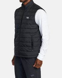 5 Packable Puffa - Giacca imbottita smanicata da Uomo Black AVYJK00231 RVCA