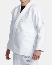 7 RVCA x Shoyoroll Brazilian Jiu Jitsu Gi White AVYKI03007 RVCA