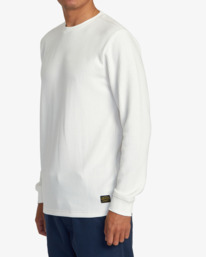 3 Recession Collection Day Shift - Haut thermique à manches longues pour Homme Blanc AVYKT00104 RVCA