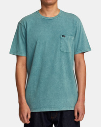 1 Manic Tie Dye - T-Shirt für Männer Blau AVYKT00135 RVCA