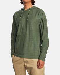 4 PTC Texture Stripe Hoodie  AVYKT00167 RVCA