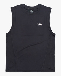 rvca, VA Sport Vent - Camiseta sin mangas para Hombre, BLACK (blk) VA Sport Vent - Vest for Men AVYKT00170