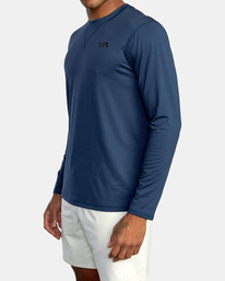 6 C-Able Crewneck Sweater Blue AVYKT00178 RVCA