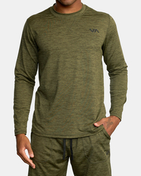 1 C-Able Crewneck Sweater Green AVYKT00178 RVCA