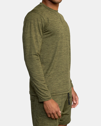 4 C-Able Crewneck Sweater Green AVYKT00178 RVCA