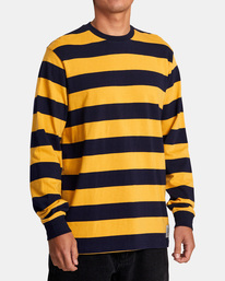 5 16 Tons Stripe Long Sleeve Tee Multicolor AVYKT00232 RVCA