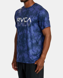6 Sport Vent Tee Purple AVYKT00245 RVCA