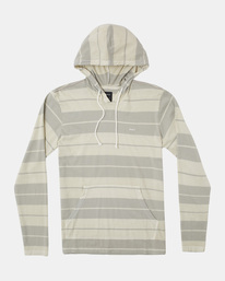 0 PTC Stripe Hoodie Silver AVYKT00280 RVCA