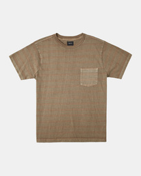 0 PTC Stripe T-Shirt Grey AVYKT00282 RVCA