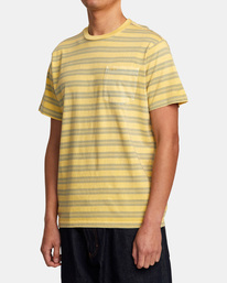 4 PTC Stripe - T-Shirt for Men Black AVYKT00282 RVCA