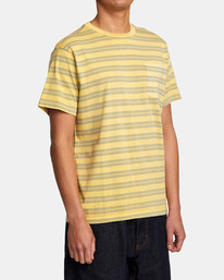 5 PTC Stripe - T-Shirt for Men Black AVYKT00282 RVCA