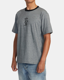 3 Moran - T-Shirt für Männer Schwarz AVYKT00306 RVCA