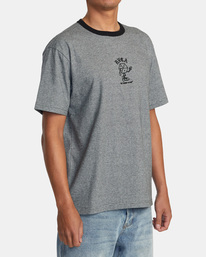 4 Moran - T-Shirt für Männer Schwarz AVYKT00306 RVCA