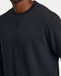 2 C-Able Long Sleeve T-Shirt Black AVYKT00319 RVCA