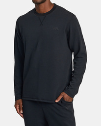 3 C-Able Long Sleeve T-Shirt Black AVYKT00319 RVCA