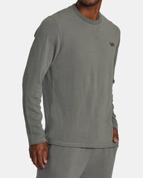 4 C-Able - Long Sleeve T-Shirt for Men Green AVYKT00319 RVCA