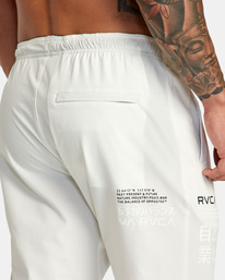 8 Yogger Track Pants II White AVYNP00109 RVCA
