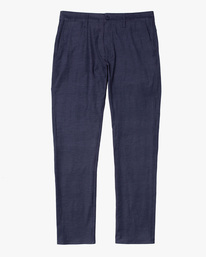 0 Daggers Tech Chino Pants Blue AVYNP00128 RVCA
