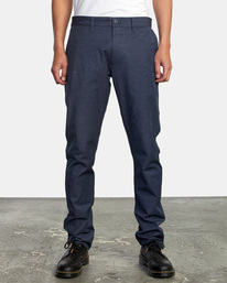 1 Daggers Tech Chino Pants Blue AVYNP00128 RVCA