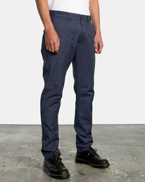 6 Daggers Tech Chino Pants Blue AVYNP00128 RVCA