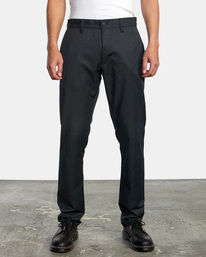 1 Daggers Tech Chino Pants Orange AVYNP00128 RVCA