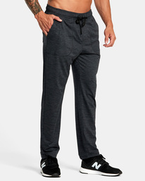 6 C-Able Sweatpants Black AVYNP00131 RVCA