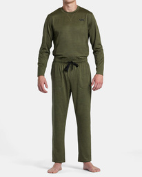 1 C-Able Sweatpants Green AVYNP00131 RVCA