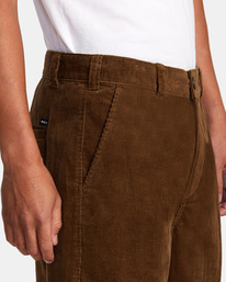 2 Curren Cord Chino Pants Black AVYNP00144 RVCA
