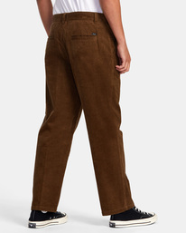 4 Curren Cord Chino Pants Black AVYNP00144 RVCA