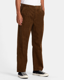 5 Curren Cord Chino Pants Black AVYNP00144 RVCA
