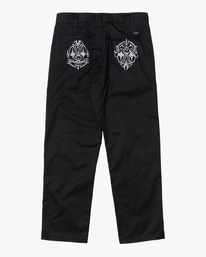 6 Mister Cartoon Trouser Pants Black AVYNP00151 RVCA